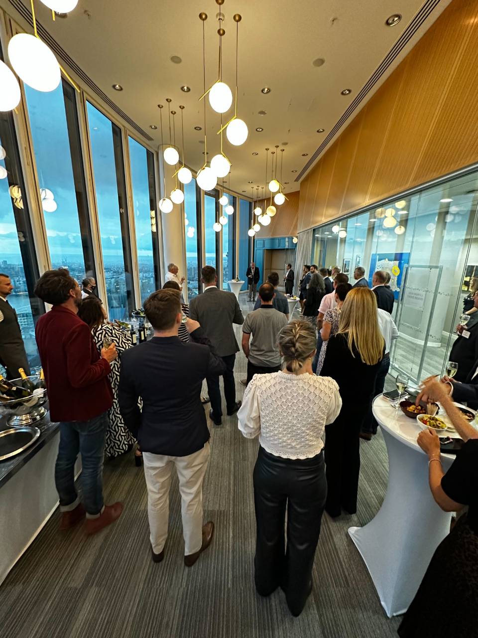 Cinergy members at a professional gathering